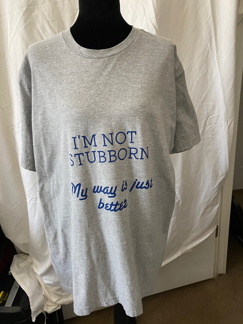 Gray/Blue T-Shirt