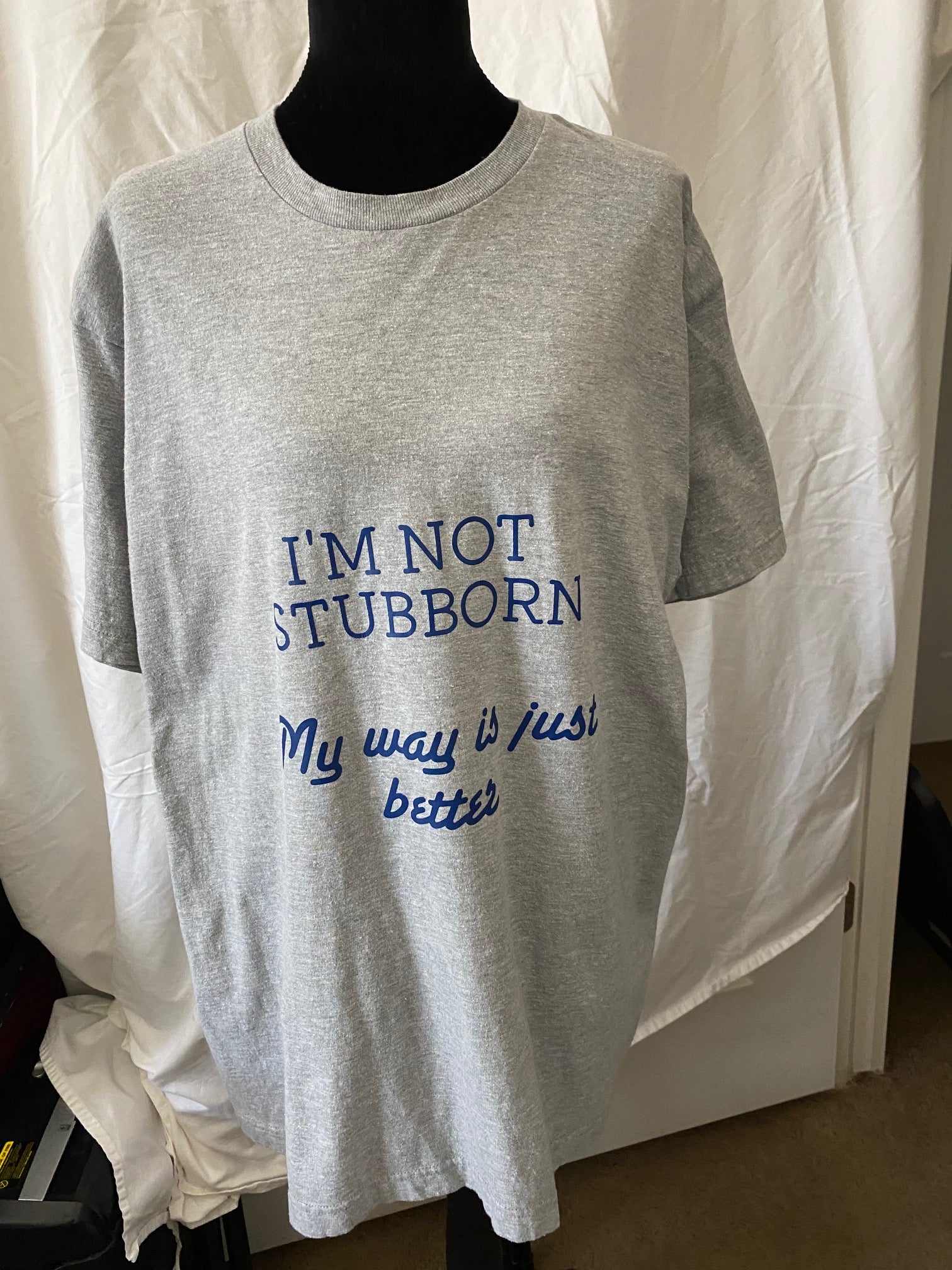 Gray/Blue T-Shirt
